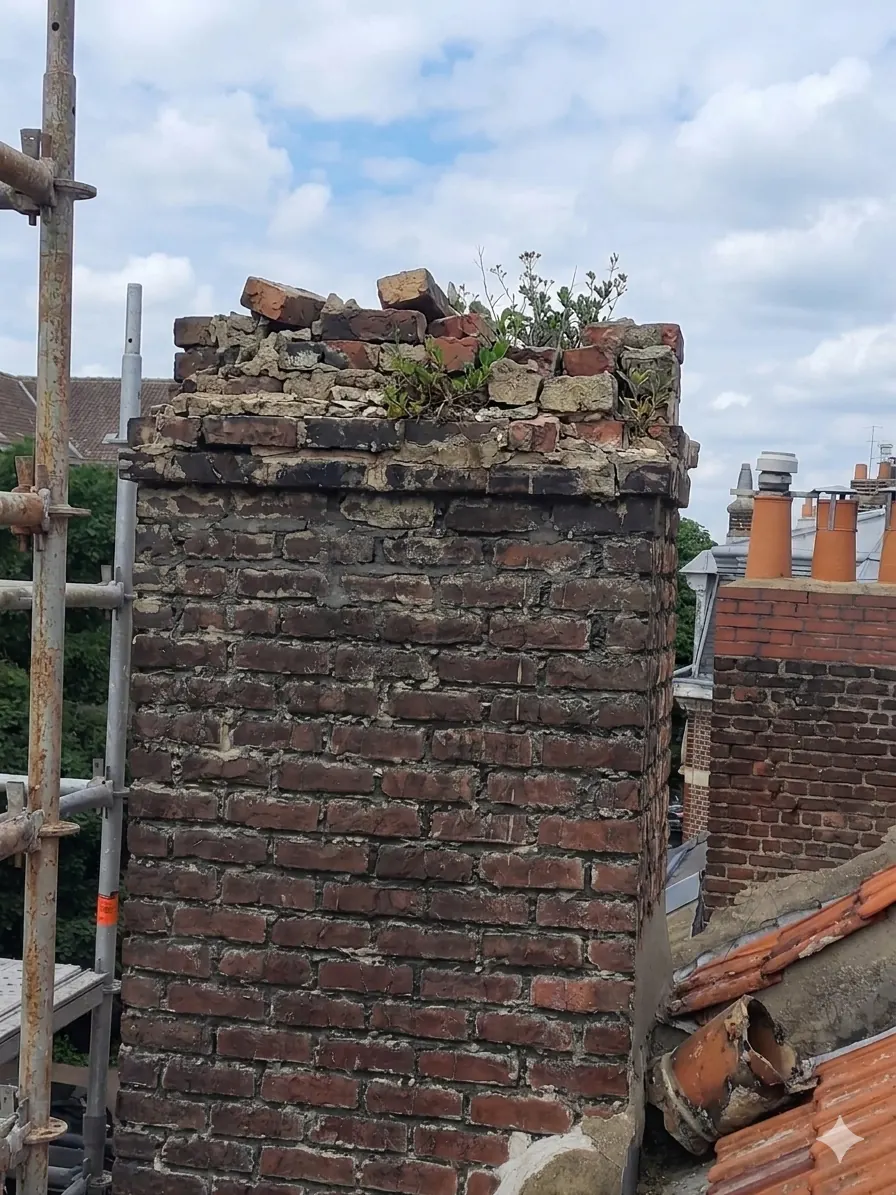 Avant rénovation cheminée — Chrono Pose