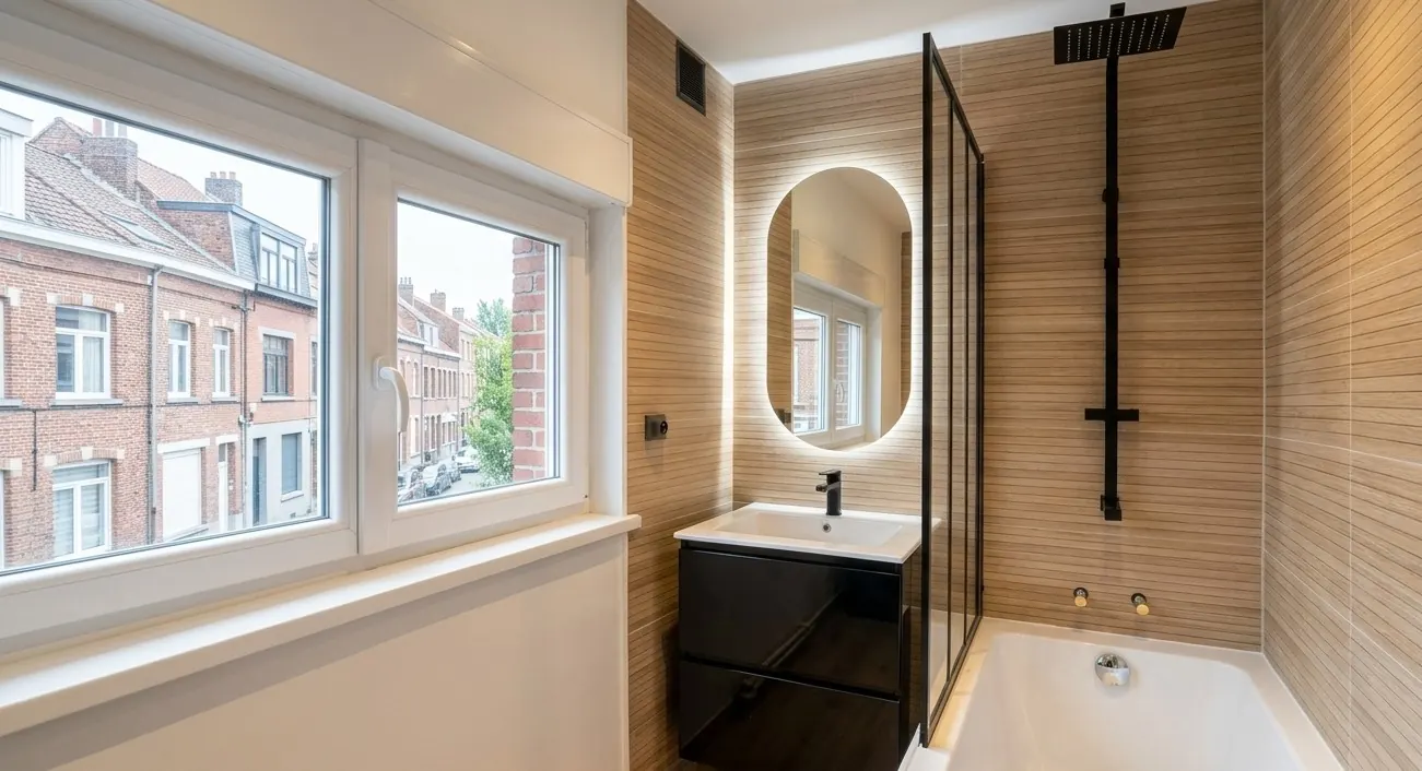 Salle de bain rénovée — Chrono Pose